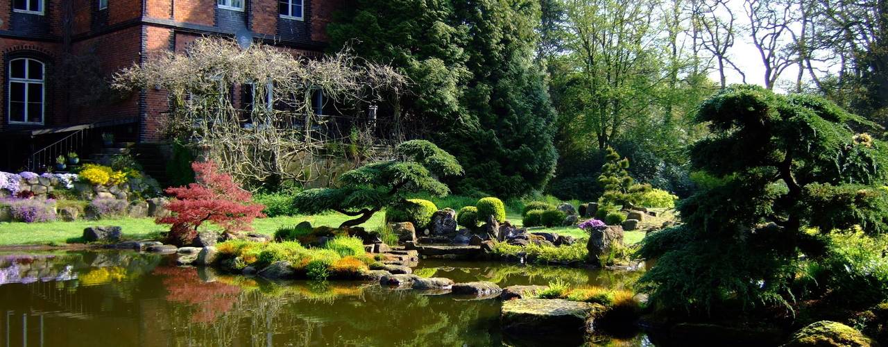 Die japanischen Gärten um Schloss Eickhof, japan-garten-kultur japan-garten-kultur Jardines de estilo asiático