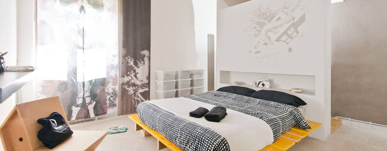 Bed and Breakfast | Home gallery, Roma, Spaghetticreative Spaghetticreative Chambre minimaliste