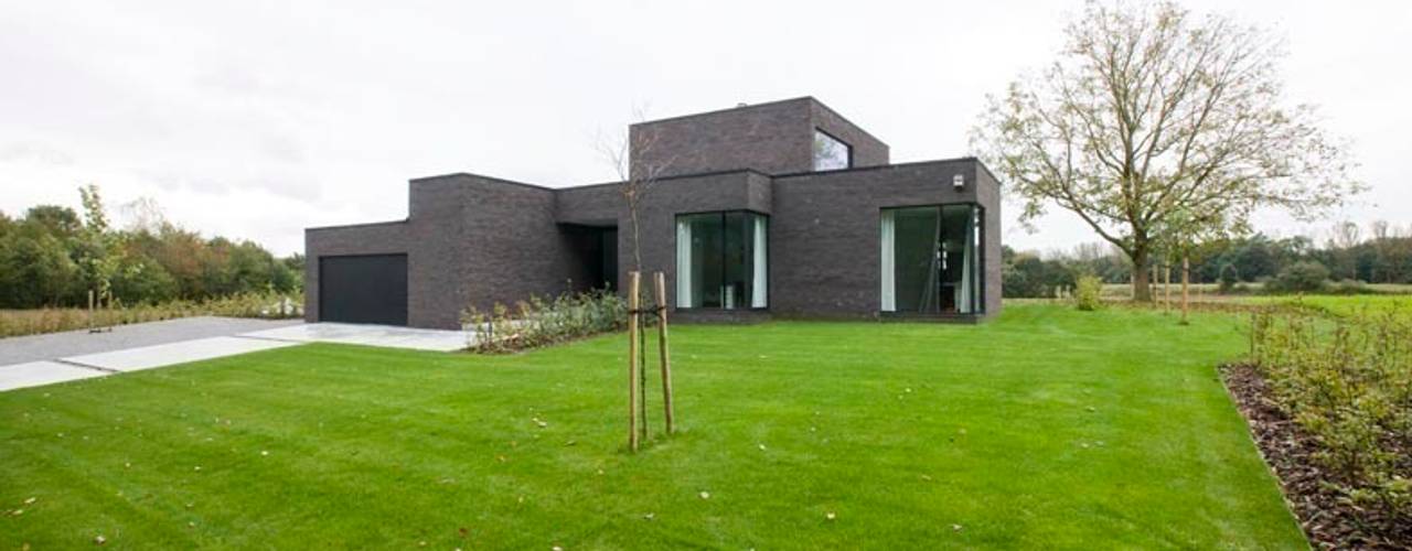 woning te Overijse, hasa architecten bvba hasa architecten bvba Casas modernas