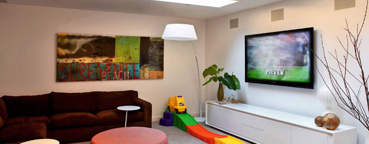 homify Salas multimedia modernas