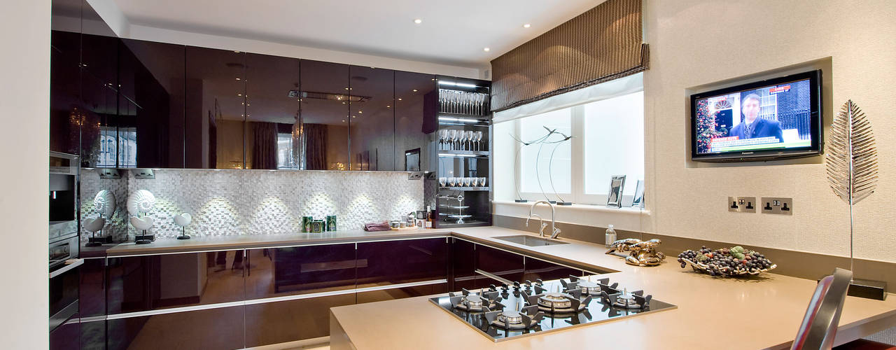 Mews House, Pont Street Mews, Knightsbridge, London, RBD Architecture & Interiors RBD Architecture & Interiors Modern kitchen