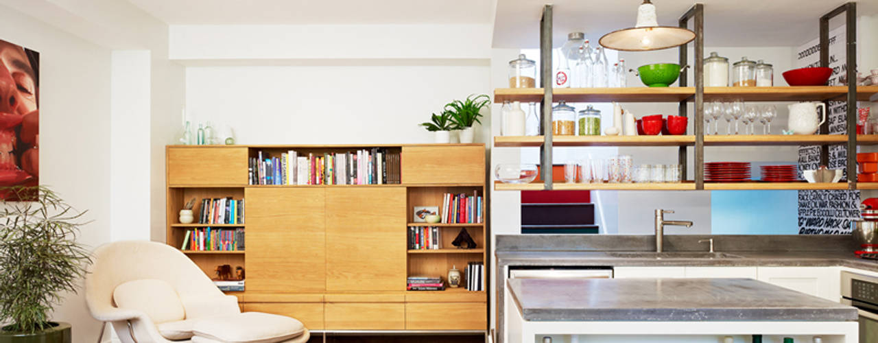 homify Salas de estar modernas