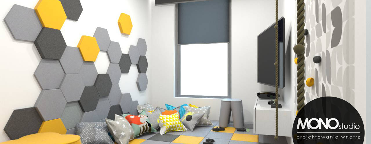 Plac zabaw w pokoju dziecka, MONOstudio MONOstudio Nursery/kid’s room