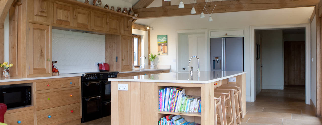 Fitted Oak Kitchen, David Holliday Kitchens David Holliday Kitchens Cocinas clásicas