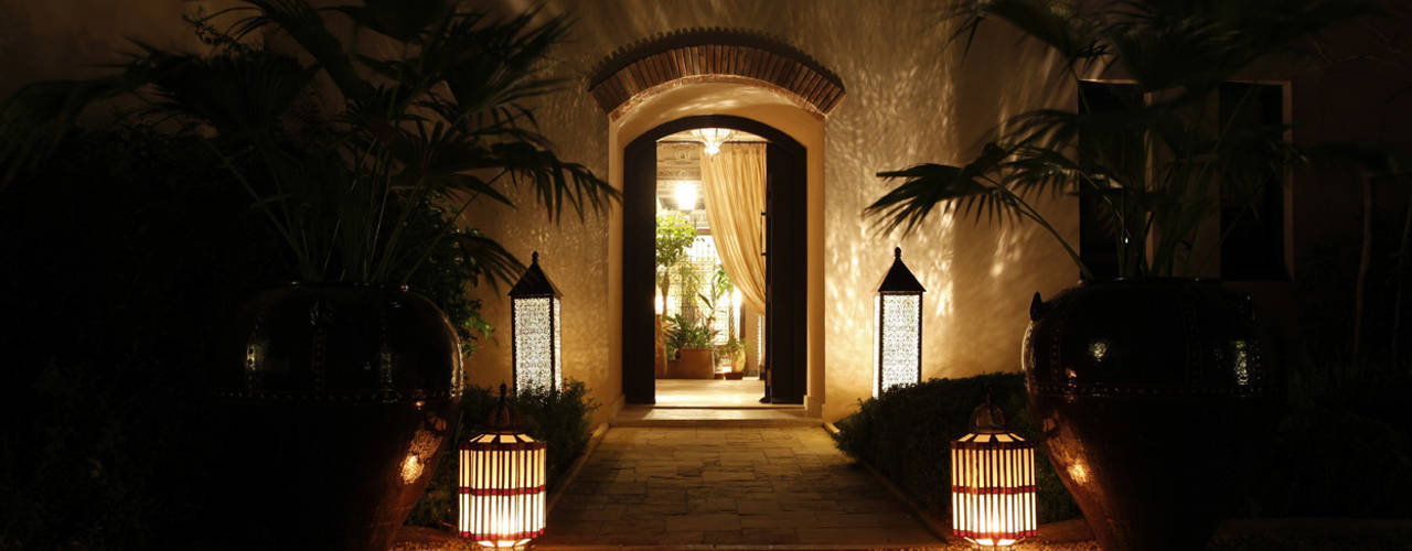 Private Villa, Morocco, Moroccan Bazaar Moroccan Bazaar Mediterranean style garden