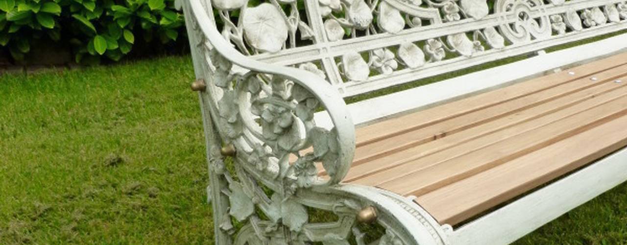 Coalbrookdale Garden Benches: Products from the 1875 Catalogue, UKAA | UK Architectural Antiques UKAA | UK Architectural Antiques حديقة