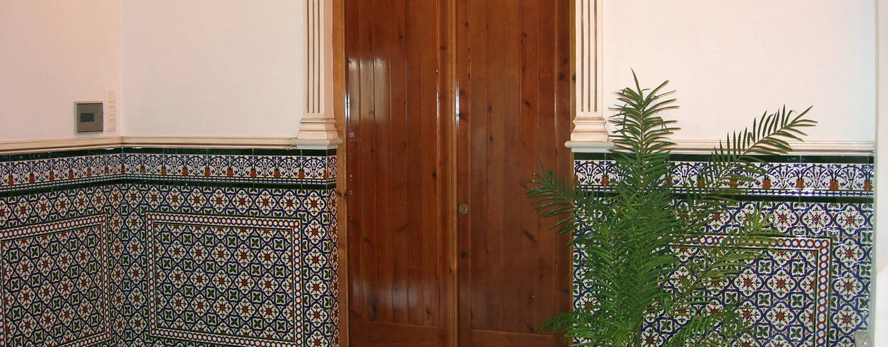 Casa en Dubai, Hispalcerámica Hispalcerámica 地中海走廊，走廊和楼梯
