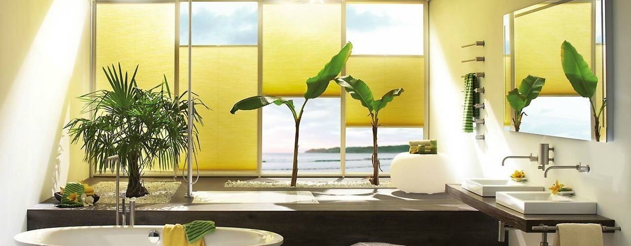 Tende Duette, Lasciati Tendare Lasciati Tendare Modern bathroom