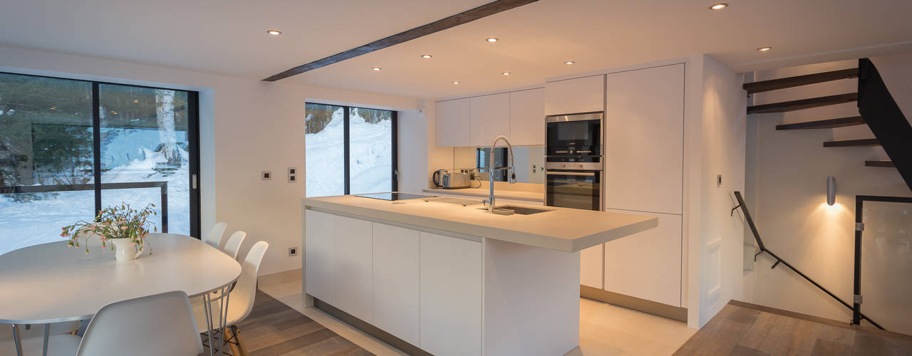 Chalet DAG, Chevallier Architectes Chevallier Architectes Modern kitchen