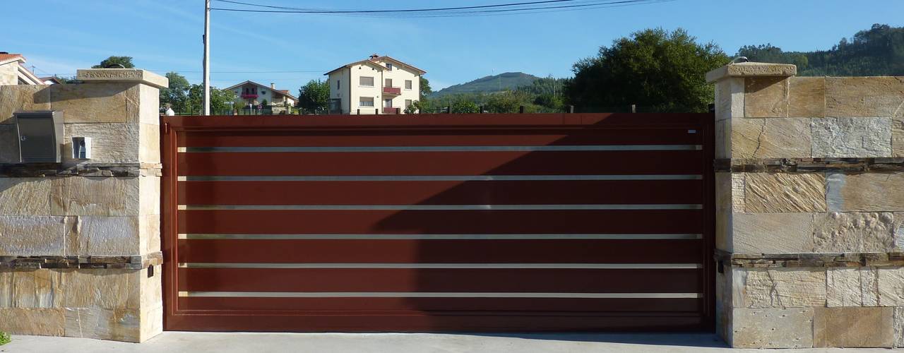 15 esempi di cancelli dingresso per valorizzare casa Costo cancello scorrevole