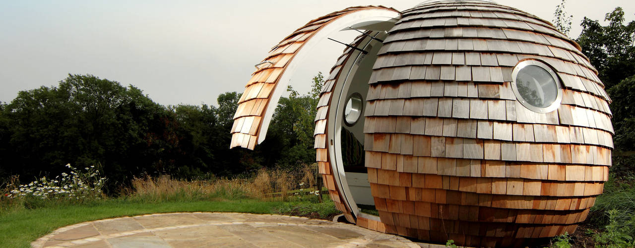 Archipod, Archipod Archipod Oficinas y bibliotecas de estilo moderno