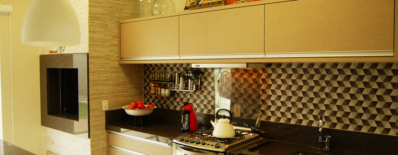 LAZER DIA E NOITE | LEISURE DAY & NIGHT, Sandro Clemes Sandro Clemes Eclectic style kitchen