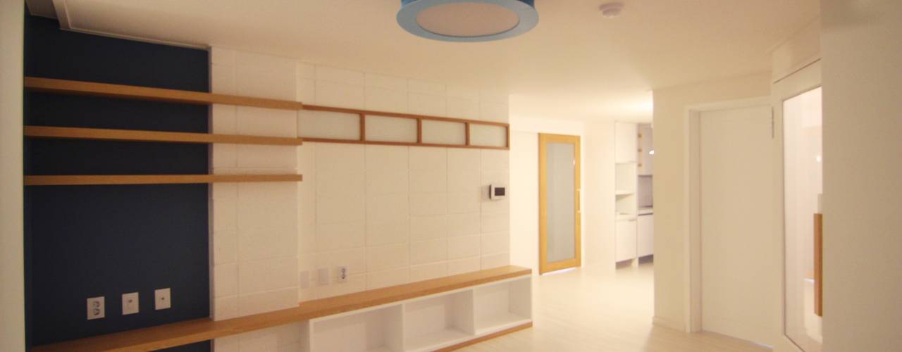 simple & funny Apartment Interior, Light&Salt Design Light&Salt Design