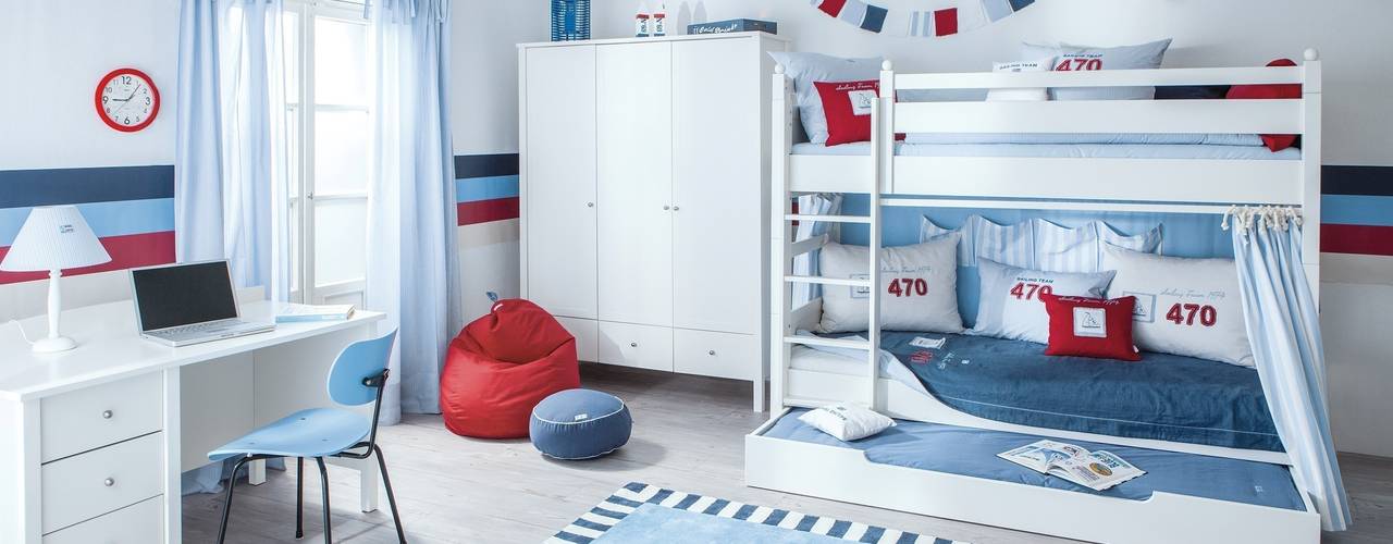 Jugendzimmer Sailing, annette frank gmbh annette frank gmbh Cuartos infantiles de estilo clásico