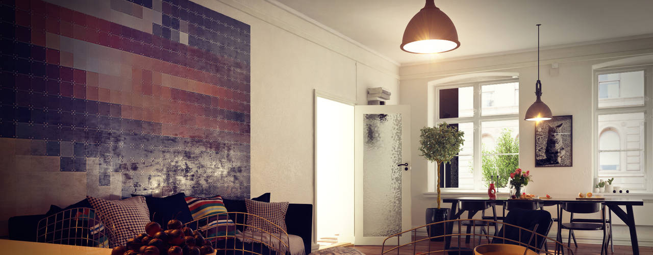 LIVING ROOM, BA DESIGN BA DESIGN Modern Living Room