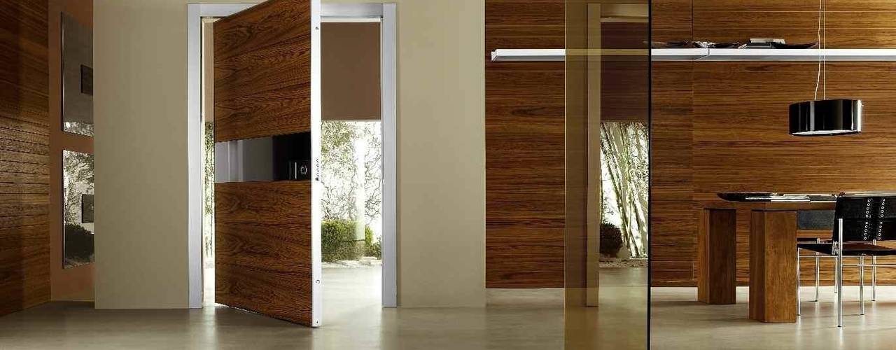 Puertas de exterior, Timberplan Timberplan Cửa sổ & cửa ra vào phong cách hiện đại