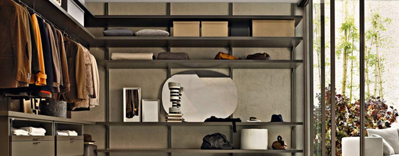 Walk In Wardrobes, Campbell Watson Campbell Watson Modern style dressing rooms