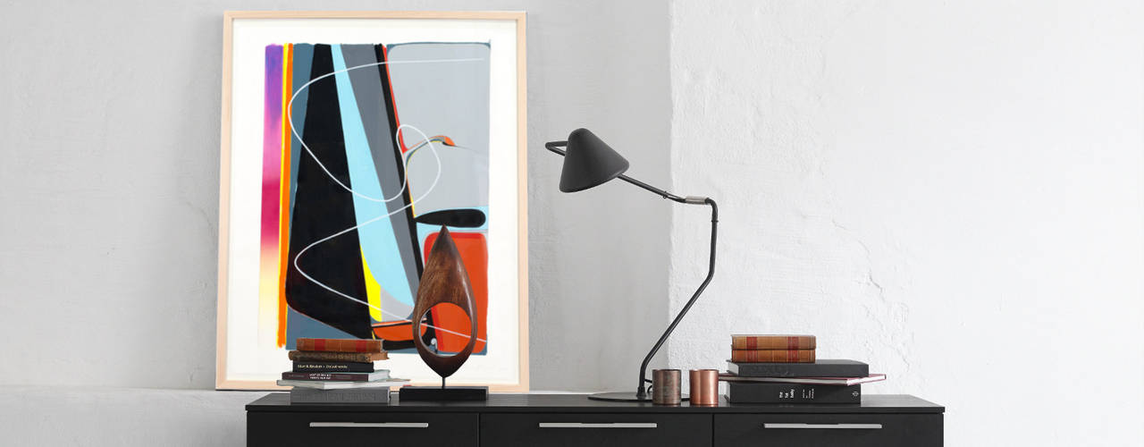 Sideboard meets Artwork, Pablo & Paul Pablo & Paul Oficinas y bibliotecas de estilo moderno