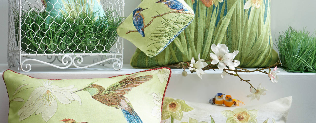 Cushions, Tissage Art de Lys Tissage Art de Lys Livings de estilo clásico