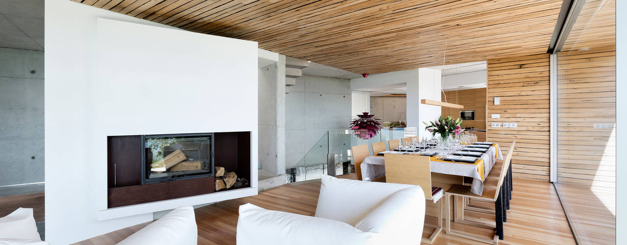 Dezanove House, Inaki Leite Design Ltd. Inaki Leite Design Ltd. Modern living room