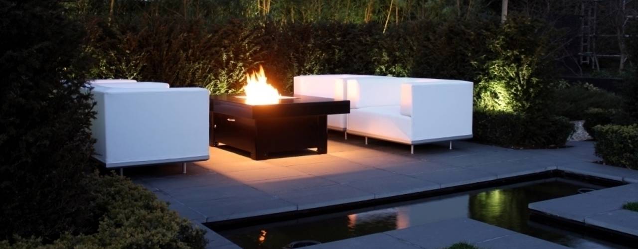 Bahama Gas Fire Table - Doncaster, Rivelin Rivelin Modern style gardens