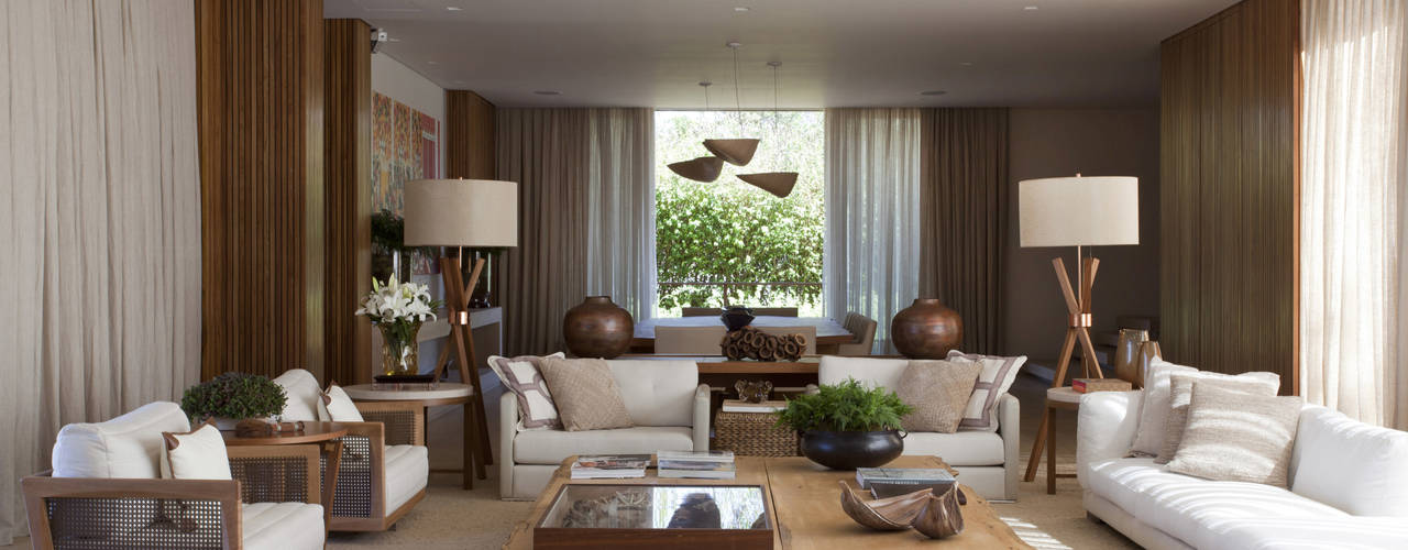 Condomínio de Luxo Quinta da Baronesa, Débora Aguiar Débora Aguiar Modern living room