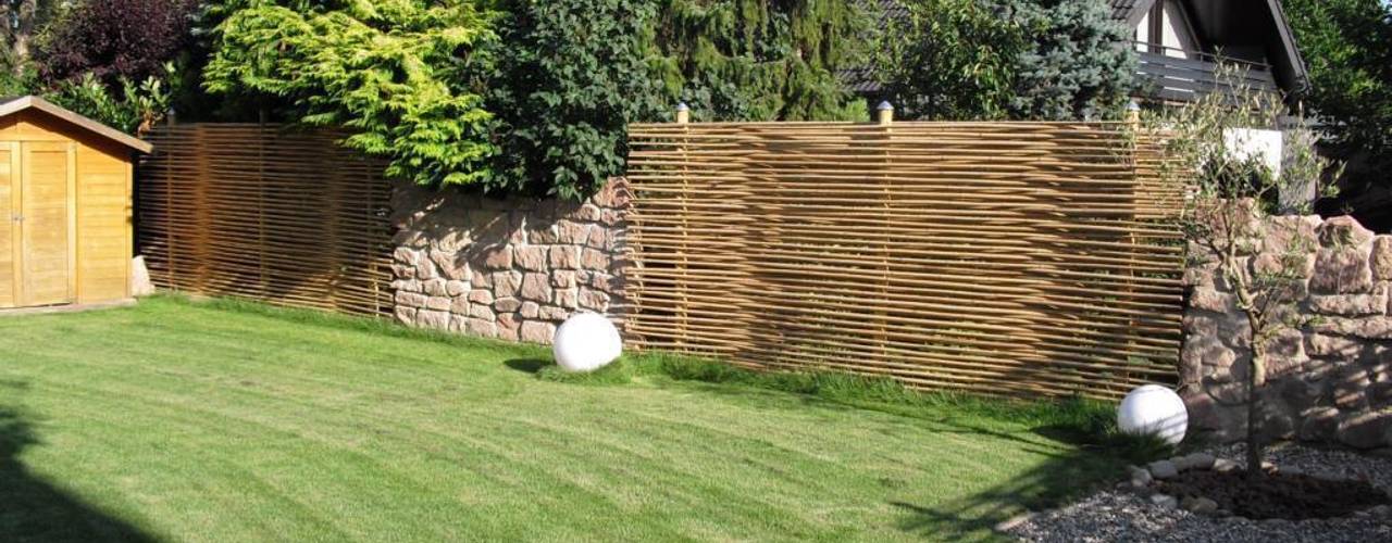 Nachhaltig, stilvoll, vielseitig: moderner Sichtschutz aus Bambus, GH Product Solutions GH Product Solutions Eclectische tuinen