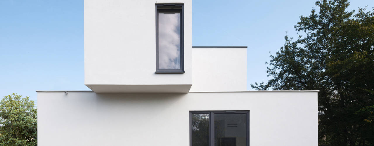 CUBE-2-BOX HOUSE, Zalewski Architecture Group Zalewski Architecture Group Casas minimalistas