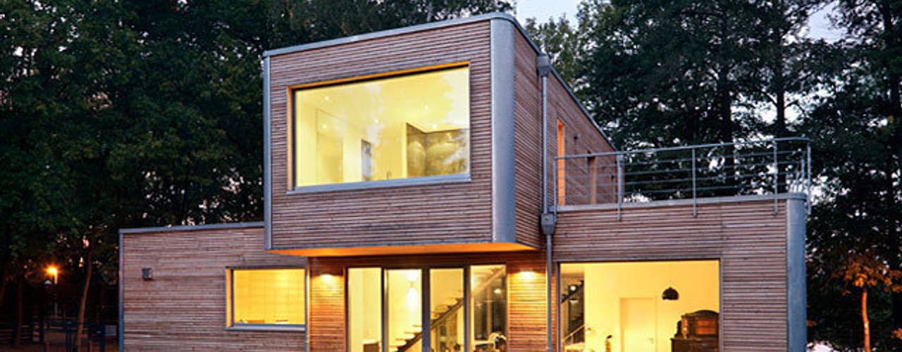 Haus Summt , Müllers Büro Müllers Büro Casas modernas