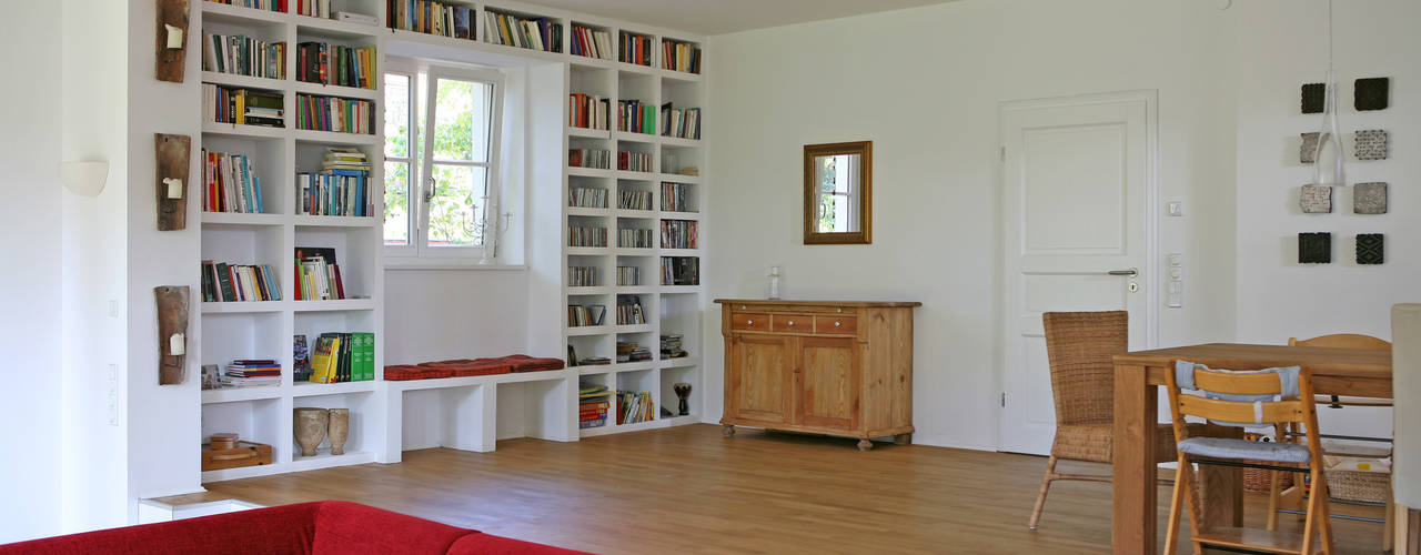 Haus Kleinmachnow, Müllers Büro Müllers Büro Classic style living room