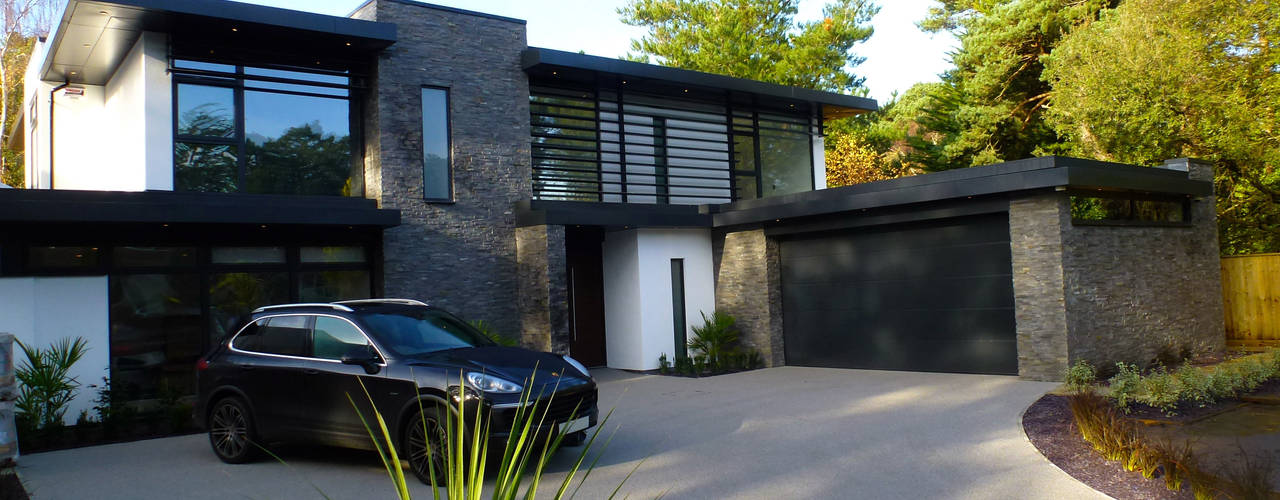 Nairn Road, Canford Cliffs, David James Architects & Partners Ltd David James Architects & Partners Ltd Casas modernas