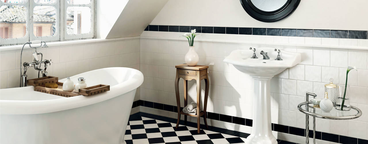 homify Colonial style bathroom