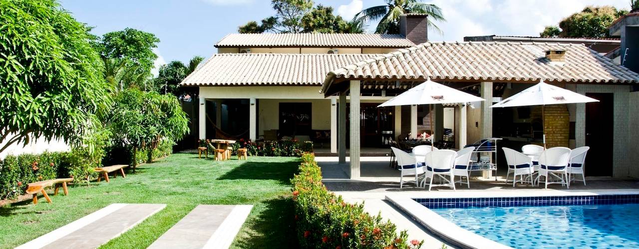 Casa de Praia, Celia Beatriz Arquitetura Celia Beatriz Arquitetura บ้านและที่อยู่อาศัย