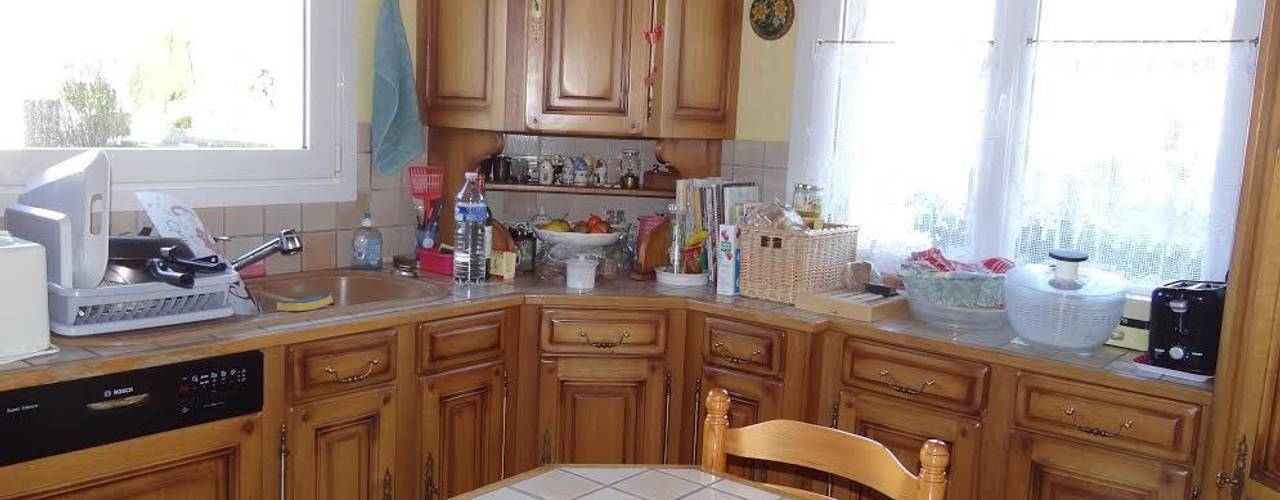 Relookage de cuisines et meubles, les cuisines de claudine les cuisines de claudine Rustik Mutfak