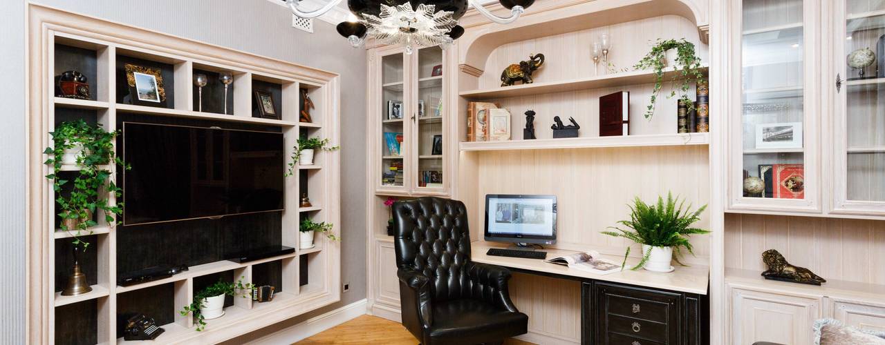 Дом в г.Калининграде, AGRAFFE design AGRAFFE design Classic style study/office