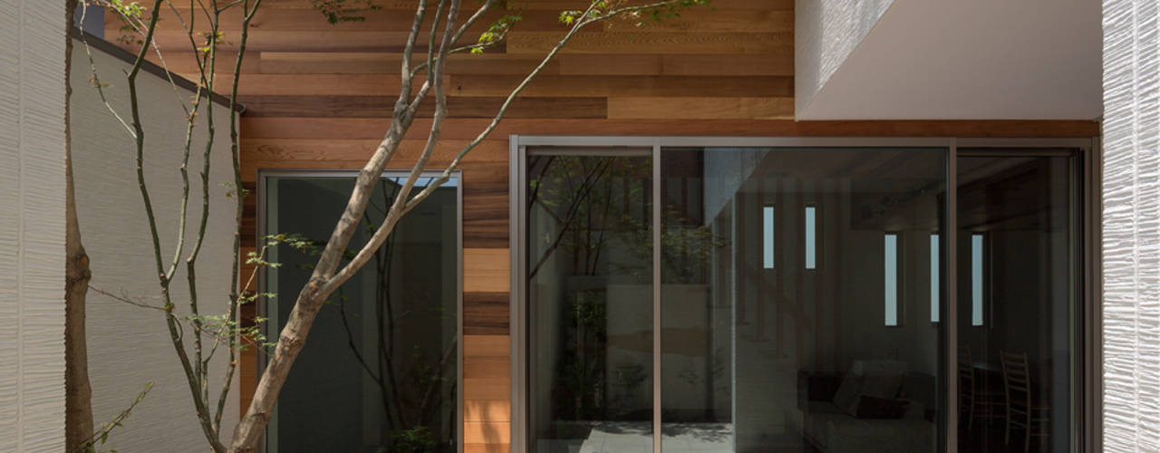 M4-house 「重なり合う家」, Architect Show Co.,Ltd Architect Show Co.,Ltd Casas de estilo moderno