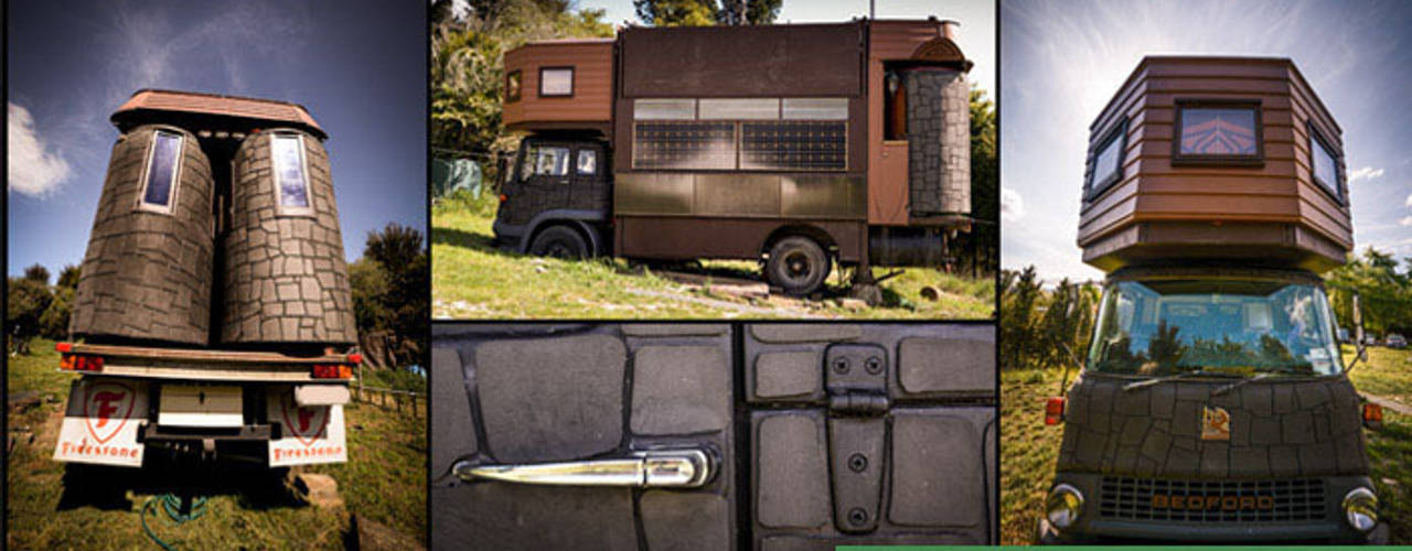 Transforming Castle Truck, Living Big in a Tiny House Living Big in a Tiny House オリジナルな 家