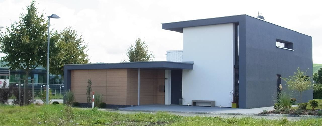 Haus B, Abstatt, Firma Firma Minimalist houses