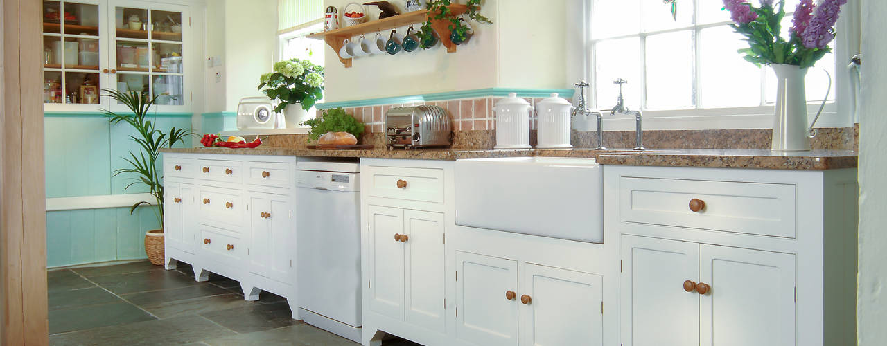 Free Standing Country Kitchen, Samuel F Walsh Furniture Samuel F Walsh Furniture Cocinas de estilo rural