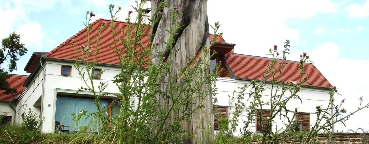 ​Wohnhaus im Kamptal , baldassion architektur baldassion architektur 컨트리스타일 정원