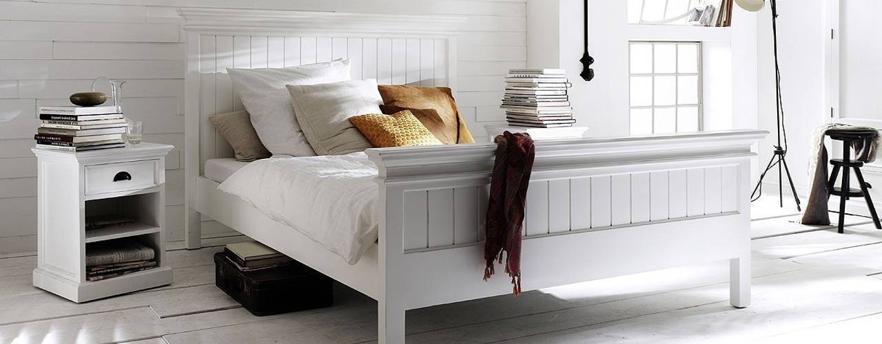 Moda na białe meble, Seart Seart Спальня в скандинавском стиле