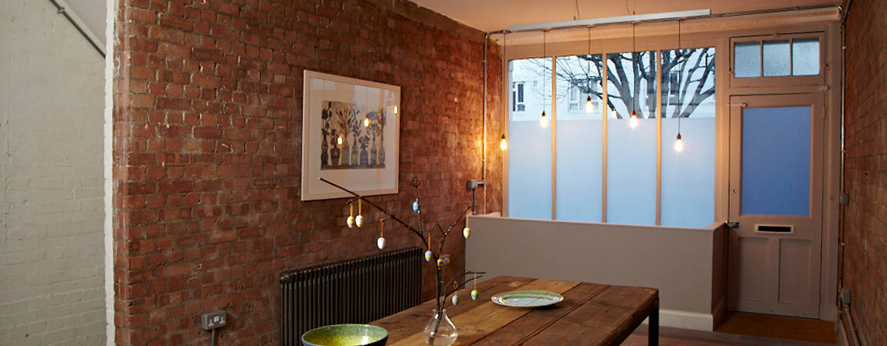 Brilliant Bethnal Green, Propia Propia Industrial style dining room