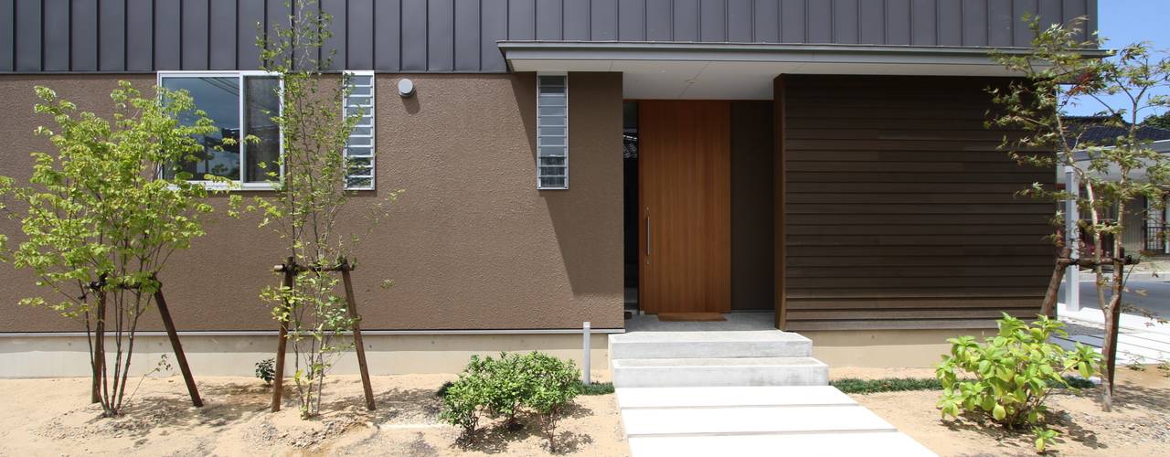 和気町の家, 福田康紀建築計画 福田康紀建築計画 Casas de estilo moderno