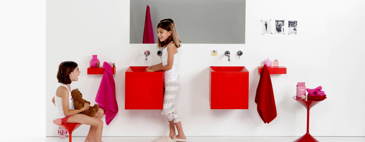 Lavabos, duchas, accesorios y muebles para el baño flexibles y coloridos., Boing Original Boing Original Modern bathroom