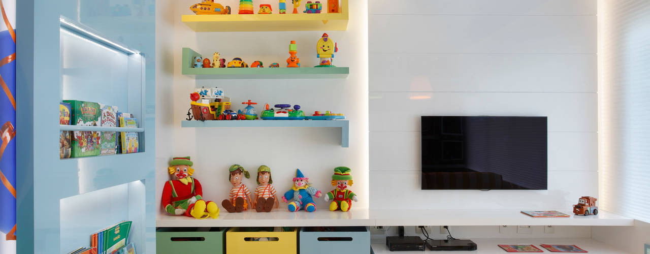 Casa de luxo na Barra da Tijuca, Leila Dionizios Arquitetura e Luminotécnica Leila Dionizios Arquitetura e Luminotécnica Quarto infantil moderno