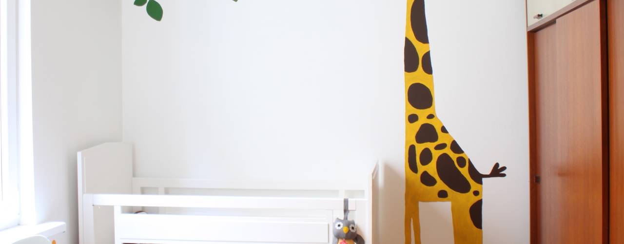 inrichten appartement te Antwerpen, studio k studio k Stanza dei bambini moderna