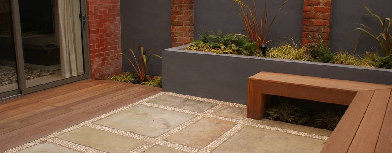 Contemporary Courtyard - Salford, Hannah Collins Garden Design Hannah Collins Garden Design