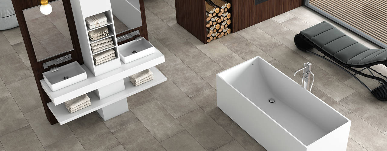 Bath The Solid Surface, BATH BATH モダンスタイルの お風呂