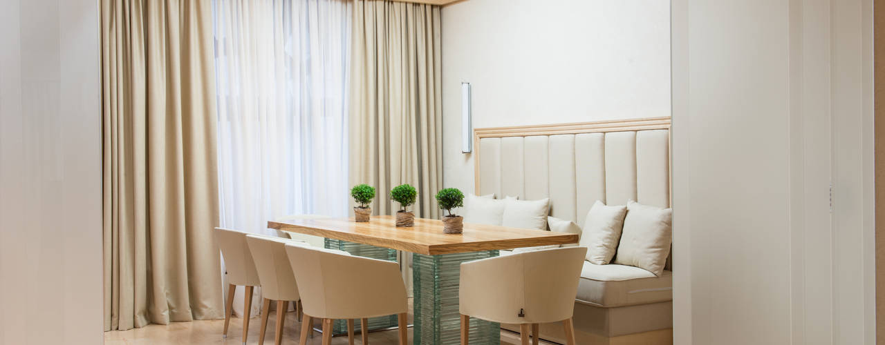 Апартаменты на Кутузовском, Premier Dekor Premier Dekor Minimalist dining room