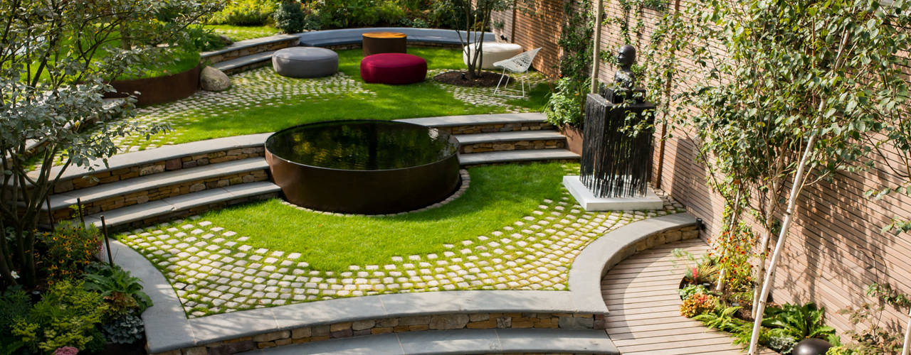 London Garden Chelsea, Bartholomew Landscaping Bartholomew Landscaping 모던스타일 정원